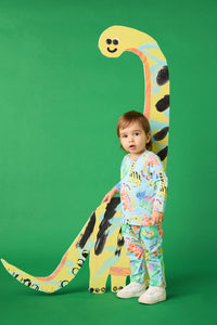 Gorman NZ - Dino Land Baby Legging - blue
