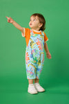 Gorman NZ - Dino Land Baby Overalls - blue