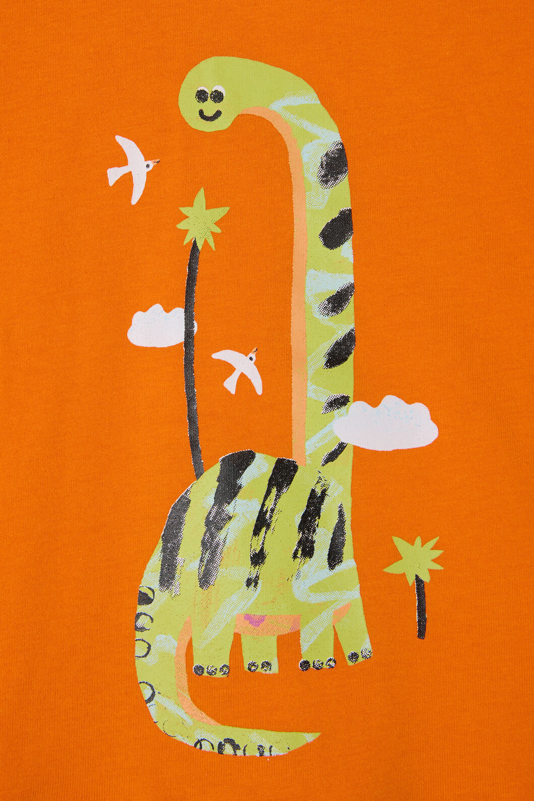 Gorman NZ - Dreamer Dino Baby T-Shirt - orange