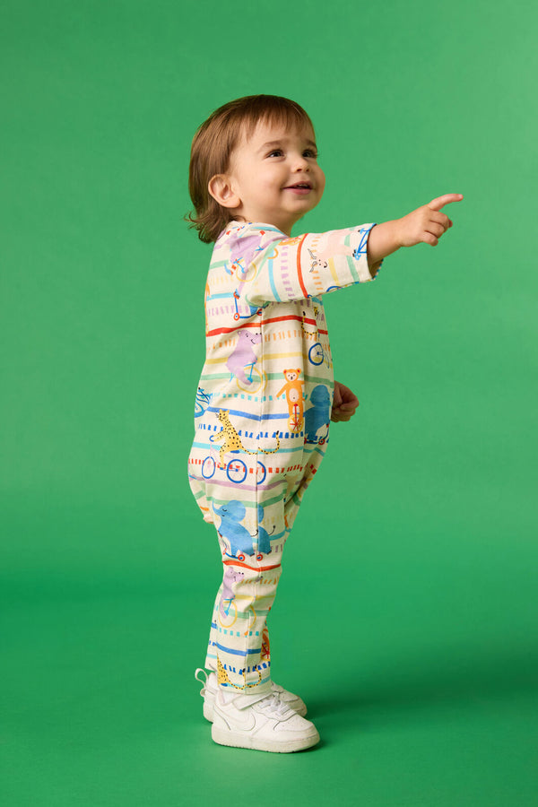 Gorman NZ - On Bikes Baby Bodysuit - multi