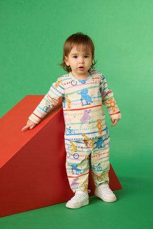 Gorman NZ - On Bikes Baby T-Shirt - multi