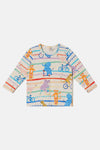 Gorman NZ - On Bikes Baby T-Shirt - multi