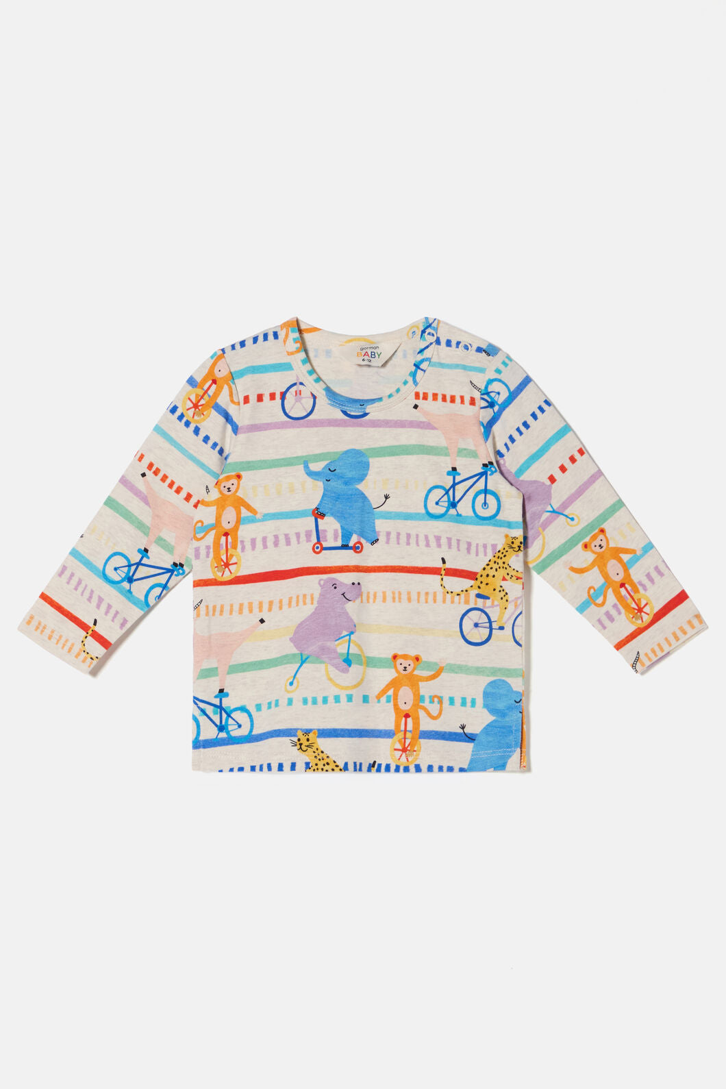 Gorman NZ - On Bikes Baby T-Shirt - multi