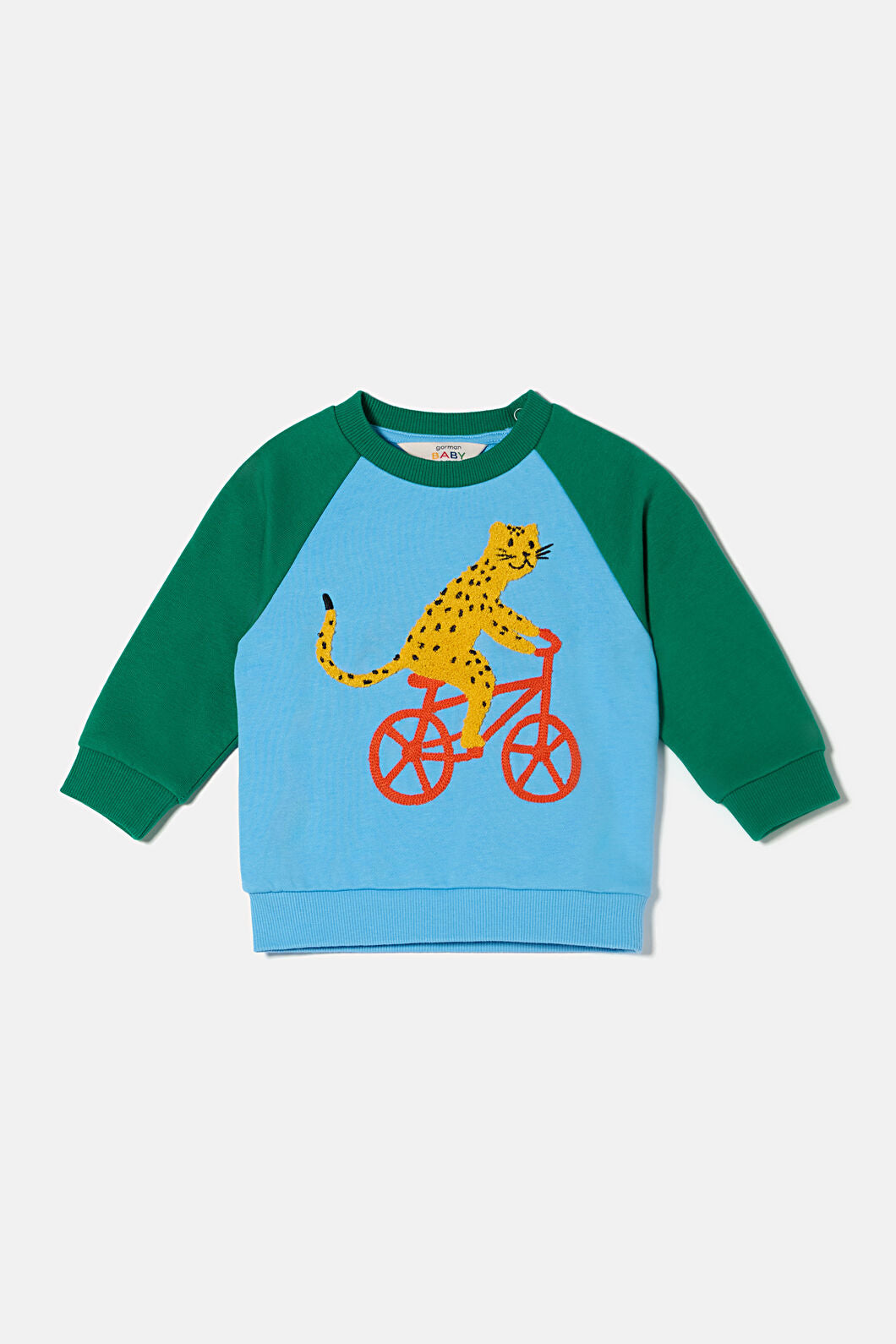 Gorman NZ - Leo On Bike Baby Sweater - multi