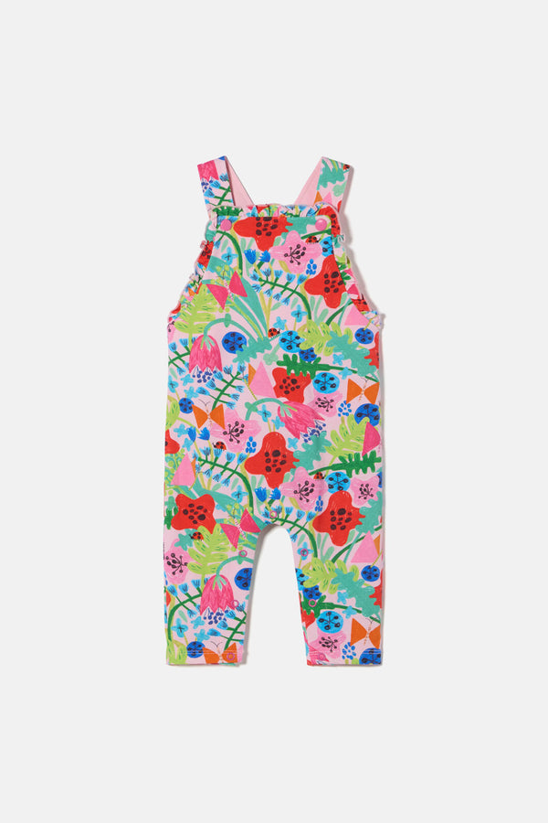 Gorman NZ - Flower Field Baby Overalls - pink