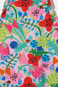 Gorman NZ - Flower Field Baby Overalls - pink