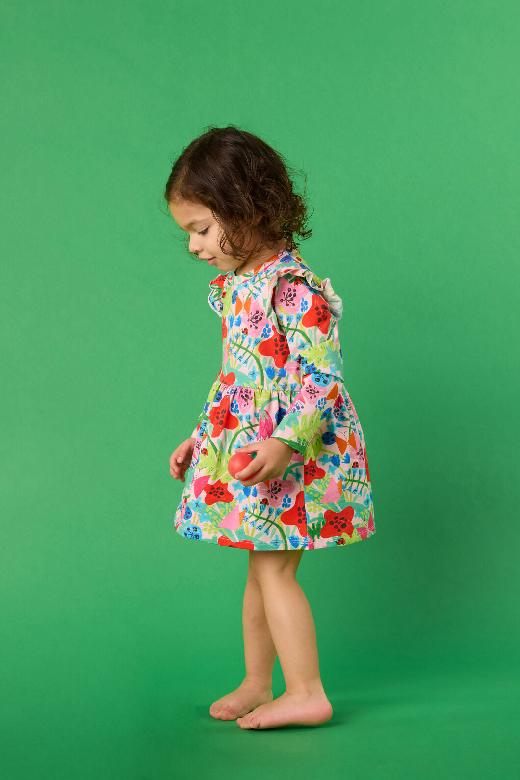 Gorman NZ - Flower Field Baby Dress - pink