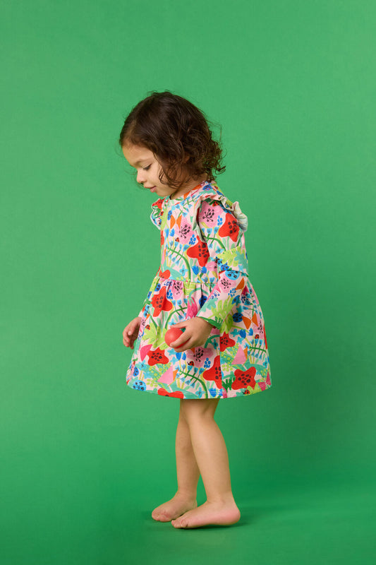 Gorman NZ - Flower Field Baby Dress - pink