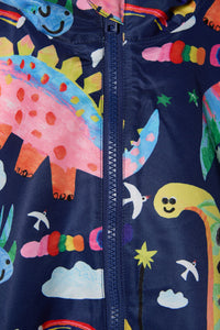 Gorman NZ - Boogie Dino Kids Raincoat - navy