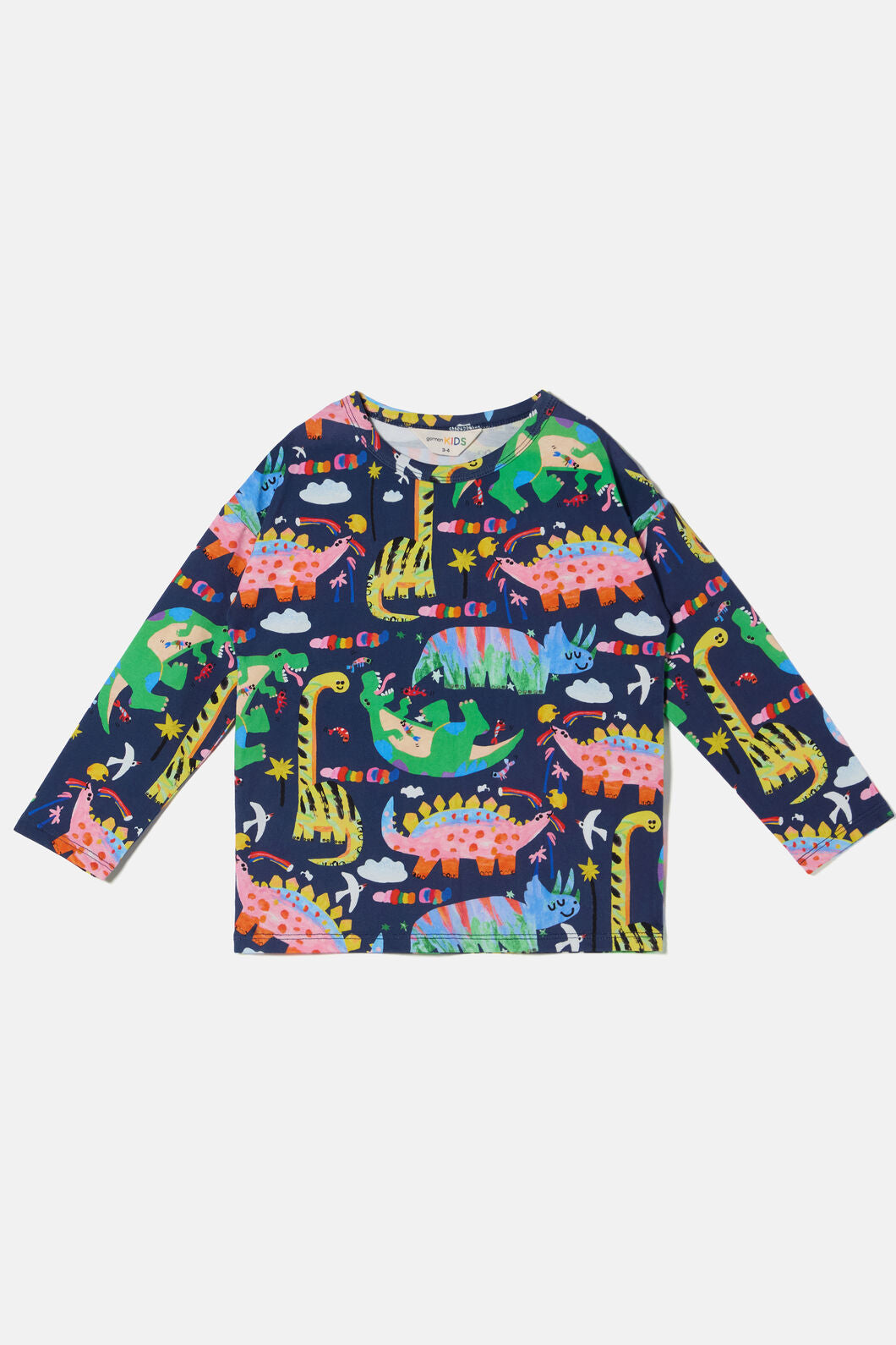 Gorman NZ - Boogie Dino Kids T-Shirt - navy