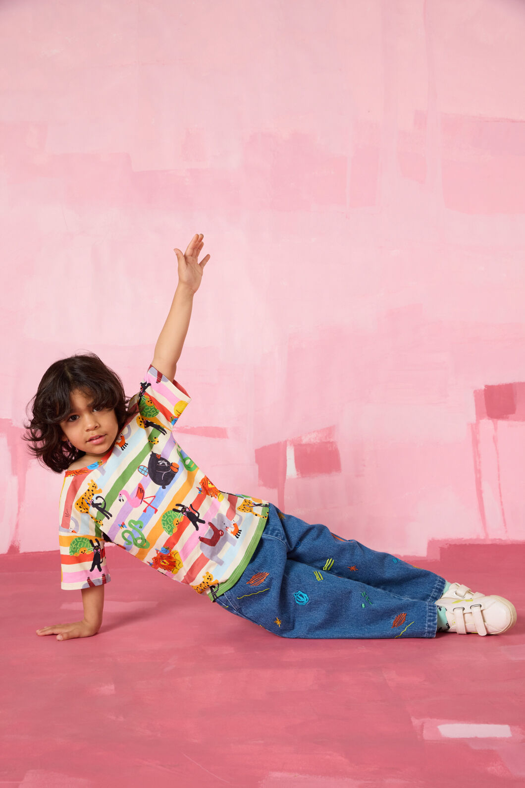 Gorman NZ - Maxi Doodles Kids Pants - denim