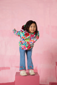 Gorman NZ - Flower Fields Kids Raincoat - pink