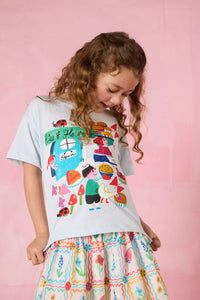 Gorman NZ - Cake Kids T-Shirt - blue