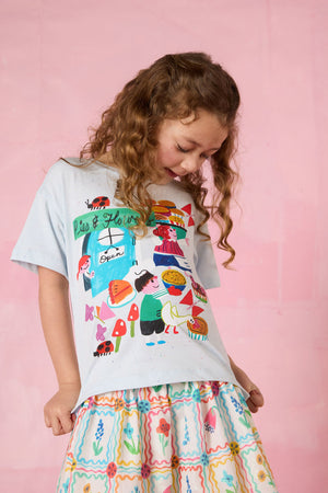 Gorman NZ - Cake Kids T-Shirt - blue