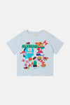 Gorman NZ - Cake Kids T-Shirt - blue