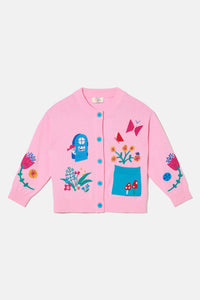 Gorman NZ - House Kids Cardigan - pink