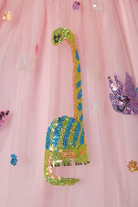 Gorman NZ - Dino Kids Party Skirt - pink