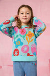 Gorman NZ - Flowers Kids Knit Jumper - multi