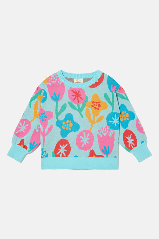 Gorman NZ - Flowers Kids Knit Jumper - multi