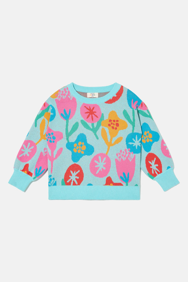 Gorman NZ - Flowers Kids Knit Jumper - multi