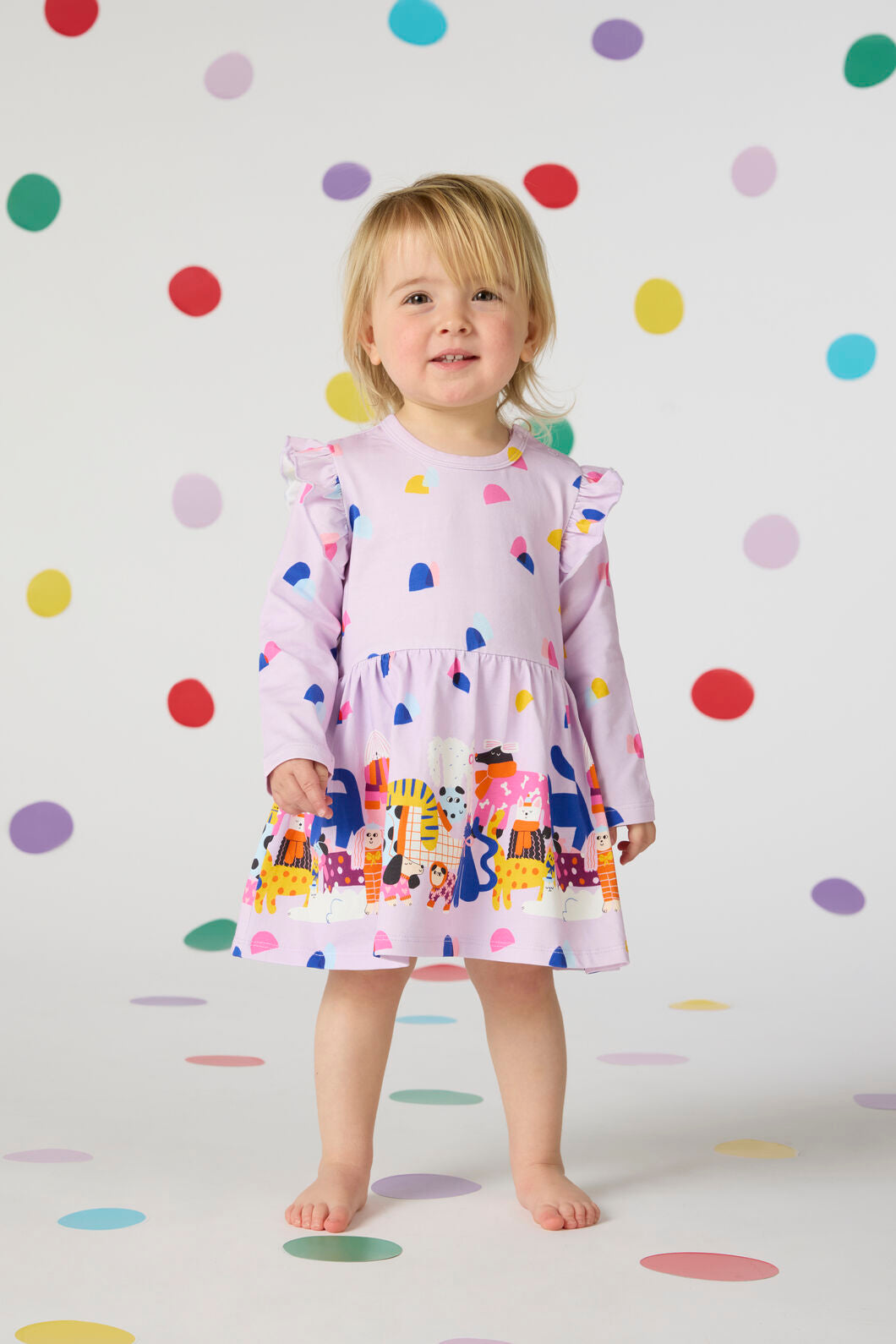 Gorman NZ - Pets Baby Dress - lilac