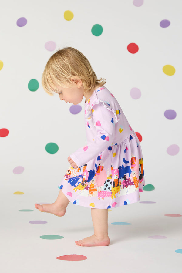 Gorman NZ - Pets Baby Dress - lilac