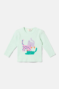 Gorman NZ - Three Cats Baby T-Shirt - mint