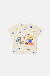 Gorman NZ - Dogs Baby T-Shirt - cream