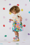 Gorman NZ - Floral Pop Kid Border Dress - multi