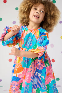 Gorman NZ - Maxi Bloom Kids Dress - multi