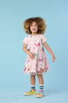 Gorman NZ - Cute Cats Kids Sequins Dress - pink