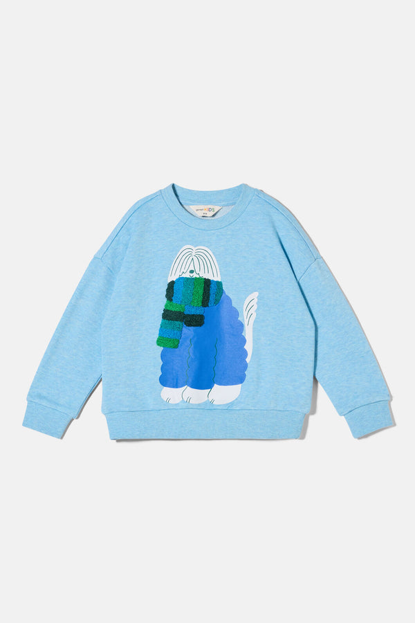 Gorman NZ - Big Dog Kids Sweater - light-blue