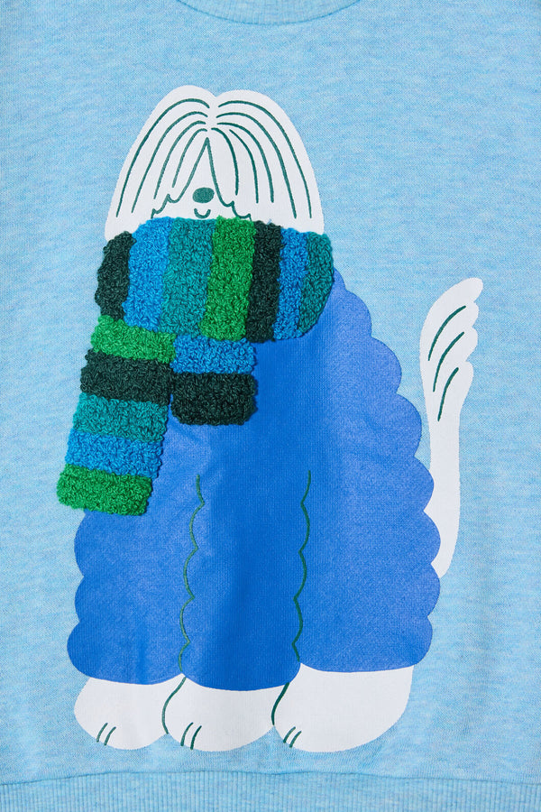 Gorman NZ - Big Dog Kids Sweater - light-blue