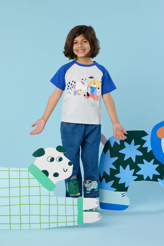 Gorman NZ - Doggies Kids T-Shirt - multi