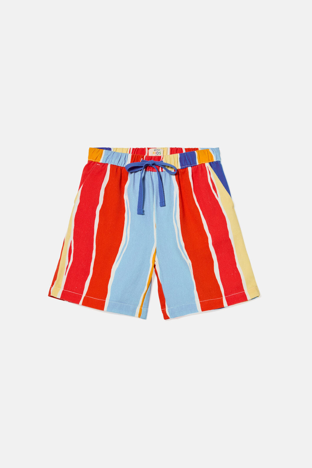 Gorman NZ - Red Stripes Kids Shorts - red-stripe