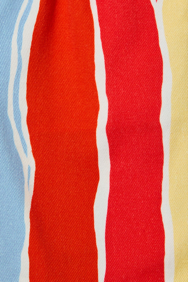 Gorman NZ - Red Stripes Kids Shorts - red-stripe