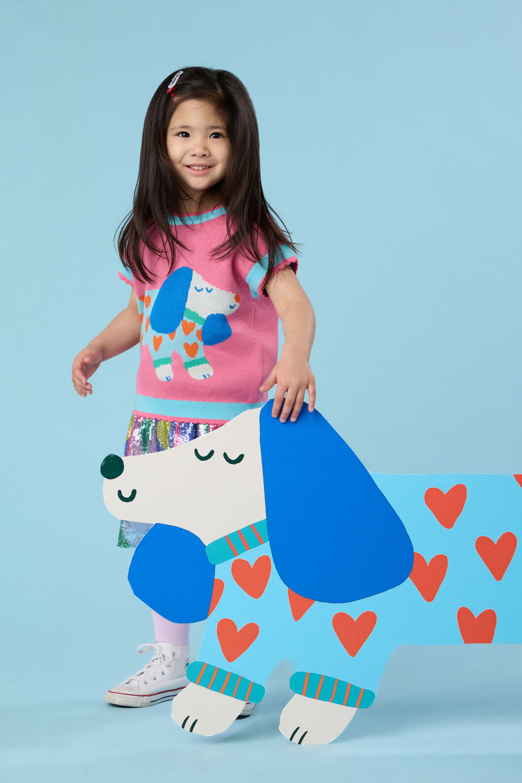 Gorman NZ - Dogs Kids Vest - pink