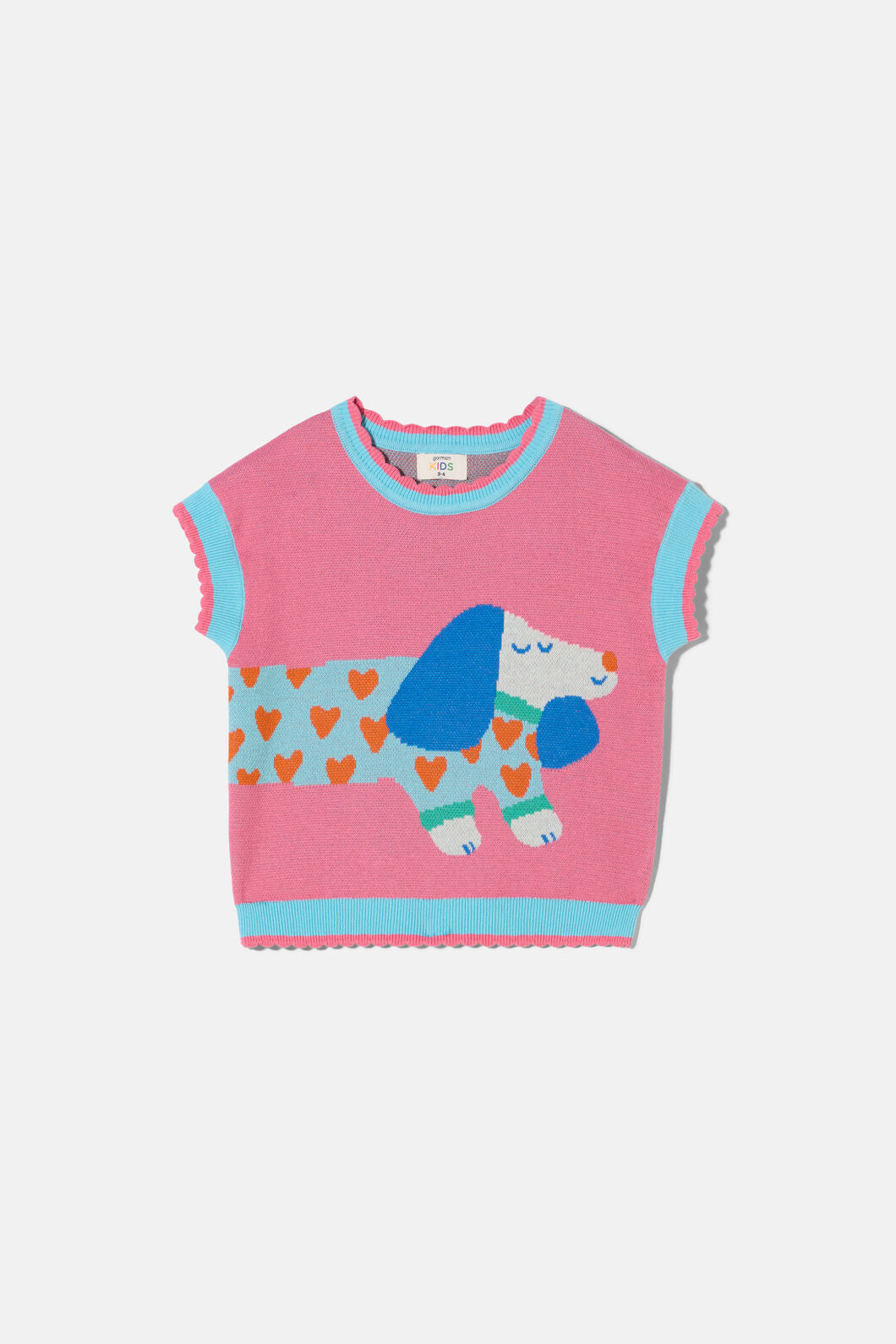 Gorman NZ - Dogs Kids Vest - pink