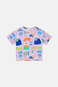 Gorman NZ - Sweater Dogs Kids T-Shirt - lilac