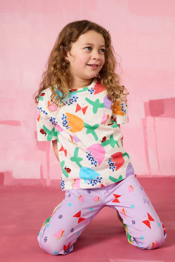Gorman NZ - Tulip Kids T-Shirt - cream