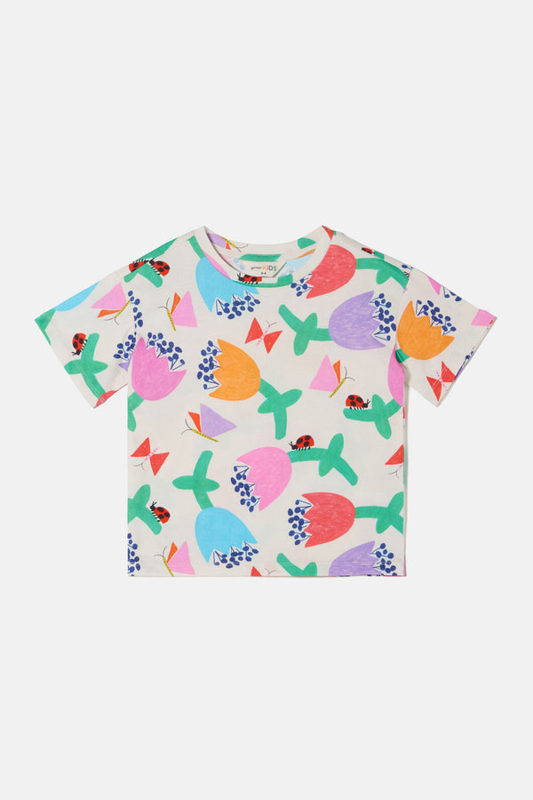 Gorman NZ - Tulip Kids T-Shirt - cream