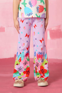 Gorman NZ - Secret Garden Kids Flared Pant - lilac
