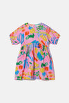Gorman NZ - Maxi Doodles Kids Dress - pink
