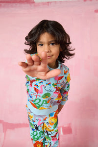 Gorman NZ - Ta DA Kids Sweater - blue