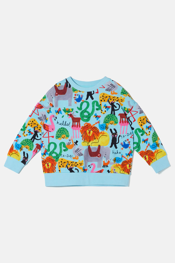 Gorman NZ - Ta DA Kids Sweater - blue