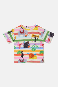 Gorman NZ - Ta-DA Stripe Kids T-Shirt - multi