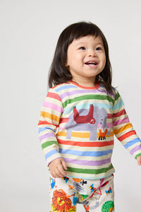 Gorman NZ - Ta-DA Elephant Baby T-Shirt - multi