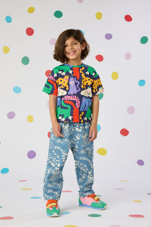 Gorman NZ - Denim Cats Kids Pant - denim