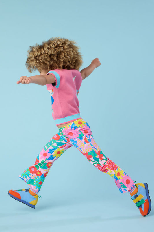 Gorman NZ - Floral Pop Kids Legging - pink