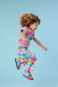 Gorman NZ - Floral Pop Kids Legging - pink
